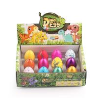 恐龙蛋孵化蛋大号水中膨胀变形泡水小玩具儿童创意礼物霸王龙|12个小蛋散装七彩色2x3cm