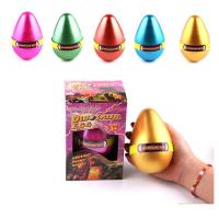 恐龙蛋孵化蛋大号水中膨胀变形泡水小玩具儿童创意礼物霸王龙|单色6个装8X12CM