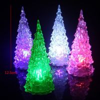 发光迷糊卡通娃娃七彩闪光娃娃女孩创意夜市地摊热卖套圈圈玩具|变色灯圣诞树 10个