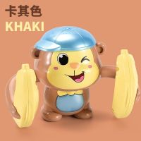 婴儿玩具益智早教宝宝2一1岁幼儿有声会动7多功能男孩女6个月以上|翻滚猴卡其色(配充电版)掌柜推荐