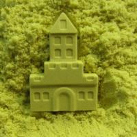太空沙子泥土太空沙月亮沙幼儿园手工挖沙多色轻沙盘模具软泥减压|莹绿