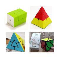 泛新枫叶魔方 实色三色叶子魔方三叶草初学幼儿园培训益智玩具|绿毛毛虫+二重奏+泛新火山+三色枫叶