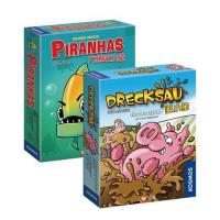 信谊大鱼吃小鱼亲子桌游儿童益智桌面卡牌游戏获奖玩具反应力热|2件套装