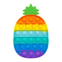 新款30CM大号马卡彩虹灭鼠先锋桌面智力玩具数学桌游犹太人思维棋|小号菠萝彩虹