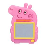 小猪佩奇玩具白板儿童写字板可擦写磁性涂鸦板宝宝彩色绘画画画板|黄色框