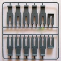 四驱车四驱兄弟跑道儿童玩具电动轨道赛道家庭单双轨立交男孩礼物[10月11|跑道卡扣(灰色) 广东/福建/安徽