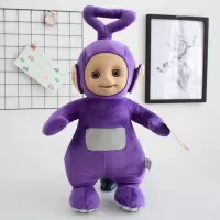 美琦动漫 正版授权天线宝宝毛绒玩具Teletubbies公仔儿童可爱礼|新款天线宝宝紫色 38厘米