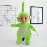美琦动漫 正版授权天线宝宝毛绒玩具Teletubbies公仔儿童可爱礼|新款天线宝宝绿色 50厘米