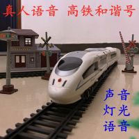 电动高铁和谐号仿真动车模型儿童男孩益智多功能小火车轨道车玩具