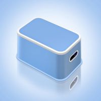 儿童垫脚凳宝宝马桶凳踩脚凳子椅子小板凳洗手台阶小孩脚踏凳站凳|蓝色[单层]