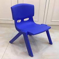 新款成人靠背小板凳儿童浴室方凳防滑家用椅子塑料凳子加厚矮|加厚款蓝色