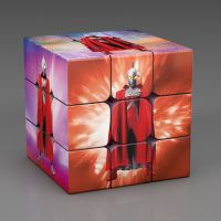 奥特曼神奇宝贝卡通创意三阶魔方玩具儿童益智魔方智力玩具礼物|奥特曼昭和六兄弟-大孔