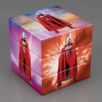 奥特曼神奇宝贝卡通创意三阶魔方玩具儿童益智魔方智力玩具礼物|奥特曼昭和六兄弟-小孔