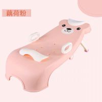 洗头椅儿童洗头床宝宝洗发椅子躺椅新款可折叠加大加厚|小熊0-12升级款彩粉送洗头杯