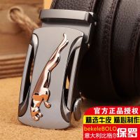 皮带男真皮自动扣商务皮带男士牛皮青年裤带中年皮带男款裤腰带
