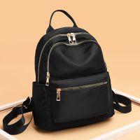 [四季蜜码]双肩包女2020新款韩版百搭时尚牛津布帆布女士女包包