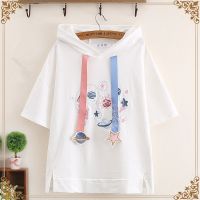 初中学生短袖T恤女半袖白色ins上衣可爱2020新款夏天衣服韩版宽松