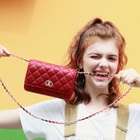 小香风单肩包包女2020新款潮夏斜挎百搭超火时尚链条小包ins迷你