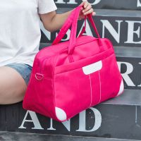 牛津布新款防水手提旅行包大容量行李包女男短途旅行袋旅游包健身