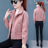 短款毛呢外套女2020秋冬季新款韩版百搭矮个子加厚显高呢子大衣潮