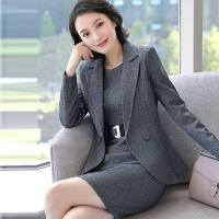 高端职业套装裙女2020新款时尚名媛气质连衣裙西服正装西装工作服