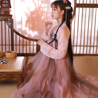 絮意正品原创齐胸襦裙日常传统齐腰套装六米摆汉服女夏季