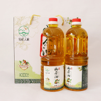 西林县篝町人家纯正天然山茶油1Lx2瓶/盒
