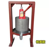 液压千斤顶手动压油机 榨油机 家用手摇式过滤机 猪油渣压饼机|铁质款
