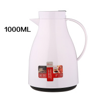 保温壶家用大容量保温水壶保温瓶糖果色咖啡壶玻璃内胆欧式热水瓶|白色 500mL