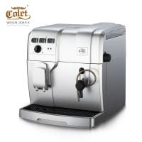clt-q004咖啡机家用全自动意式现磨智能打奶泡研磨一体机|银色