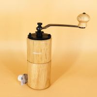 akira正晃行手摇磨豆机手磨咖啡机家用小型手动咖啡豆研磨器a12|A15米白色[送毛刷+量勺]