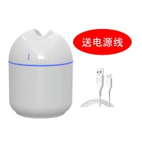 加湿器家用卧室桌面小型大雾量学生静音usb办公桌面香薰喷雾车载|白色 配五棉棒+五香熏+风扇+夜灯