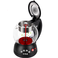 多功能蒸汽煮茶器安化黑茶养生壶蒸茶器全自动保温玻璃壶电热水壶|C01款煮茶器 煮茶器+4个玻璃杯