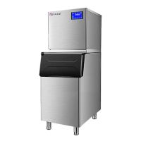 200-500公斤制冰机商用奶茶店大小型全自动酒吧ktv方冰机|234冰格300kg分体机