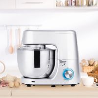 台式打蛋器电动家用厨师机奶油打发小型搅拌和面机|银色