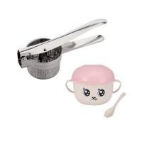 冰淇淋机家用自制儿童冰激凌机小型diy酸奶冰淇淋机炒冰机|粉色冰淇淋机+压汁器