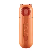 迷你补水仪加湿器静音手持喷雾补水宿舍家用 迷你香薰精油喷雾器|加湿器[橘子色]