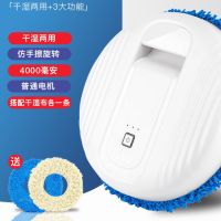 超薄扫地机器人全自动家用干湿两用拖地机扫地神器懒人 遥控杀菌|极地白/专业款[3大功能+干湿两用]