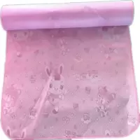 儿童帐篷专用圆形地毯防潮卡通爬行垫珊瑚绒垫冰丝席棉球大星星灯|花朵帐篷的冰丝席(1*1.3米)