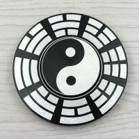 指尖陀螺plus加大加重金属绝版64卦罗盘国学八卦减压神器|先天八卦黑色大黑盖