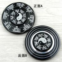 指尖陀螺plus加大加重金属绝版64卦罗盘国学八卦减压神器|后天八卦黑色大黑盖