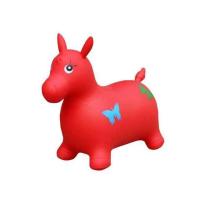 特价50首音乐充气马玩具跳跳马大号加厚户外玩具宝宝坐骑小马玩具|红色大号加厚红色马 默认