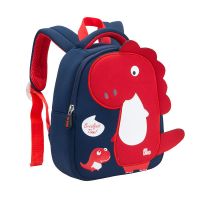 新款儿童书包幼儿园小中大班学前班男女防走失包恐龙图案1-3-7岁