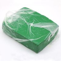 1公斤软陶人偶工作室肉色Q版diy公仔雕塑美国土材料肤色彩软陶泥|绿色 500克