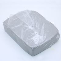 1公斤软陶人偶工作室肉色Q版diy公仔雕塑美国土材料肤色彩软陶泥|灰色 一公斤