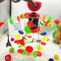 新生婴儿玩具上弦发条风铃电动吊铃0到3个月宝宝旋转8音乐床头铃|上旋风铃