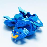 爆丸小子 bakugan烈火独角龙 恐龙蛋球弹射对战变形男孩玩具|A6鲨鱼