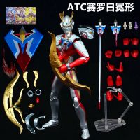 儿童奥特曼衣服女童夏天贝利亚真人皮套女孩泰罗套装夏装奥特之王|ACT赛罗日冕型+送支架