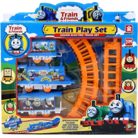 2套送电池托马斯火车电动拼装轨道车卡通套装车大号拼装玩具礼品|托马斯2套