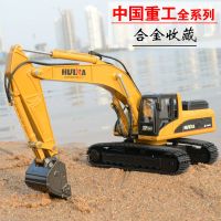 工程车模型合金大号机械仿真压路机挖掘机套装挖土机儿童玩具摆件